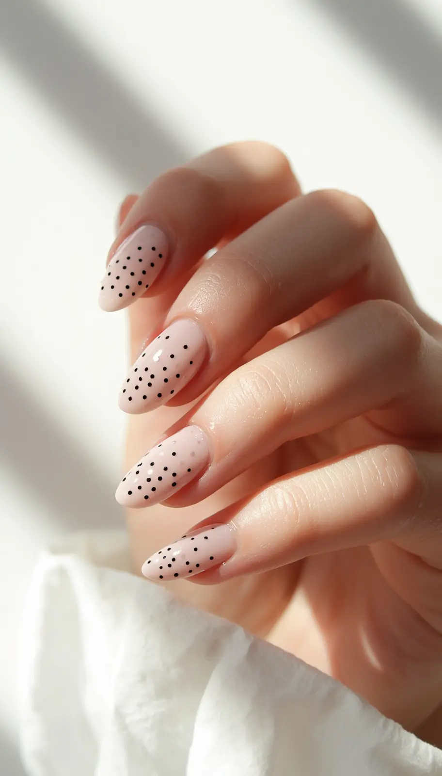 Minimalist Dot Nails